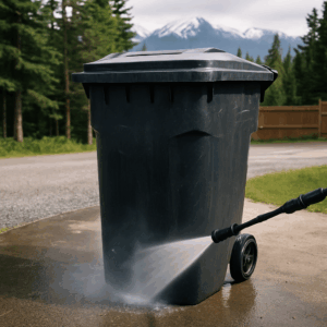 Trash Bin & Curb Pressure Washing
